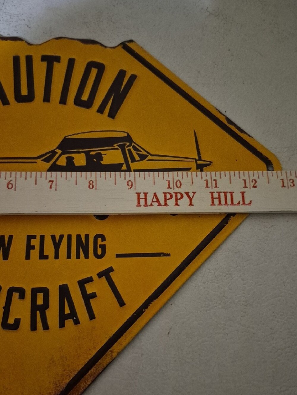 Open Road Brands Vintage Aviation Metal Signs - Yellow, Red, Black, Blue 4 signs - Picture 4 of 9